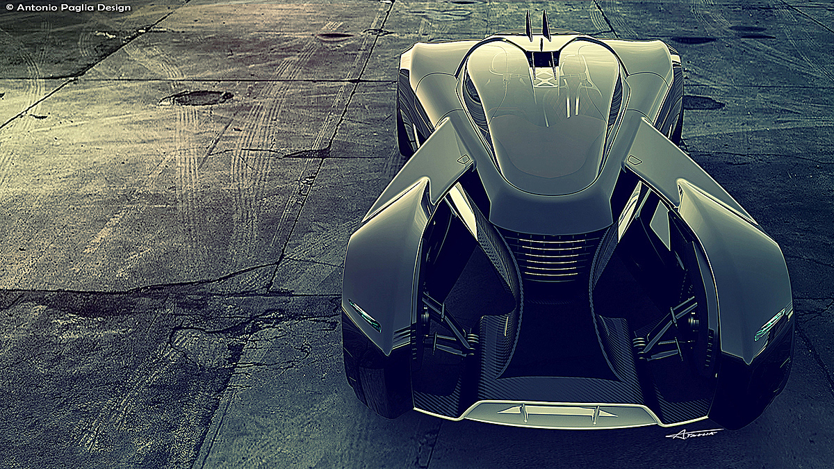 V series，Super electric sports car，conceptual design，